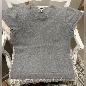 L.L. Bean Soft Gray Short Sleeve Tee